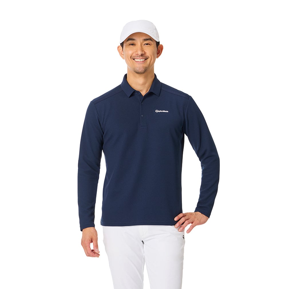 テーラーメイド ゴルフウェア 長袖シャツ 秋 冬 ベーシック L/S ポロ