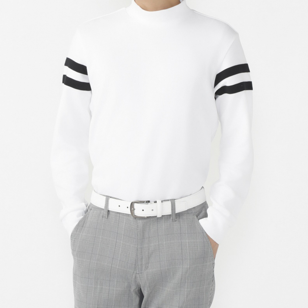 ティゴラ ゴルフウェア 長袖シャツ 秋 冬 Wフェイスモックシャツ (TR-1L1714H) メンズ TIGORA