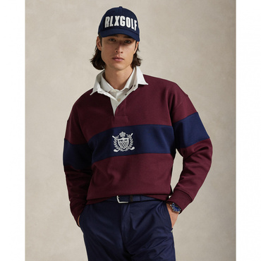 リラックス フィット クレスト ラグビー スウェットシャツ FW25-2126