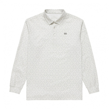 L/S Print Polo 7AI020
