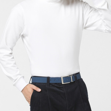 光吸収発熱 裏起毛モックシャツ TR-1L1573H