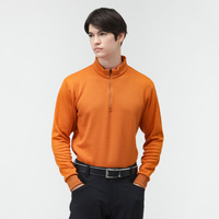 ティゴラ ゴルフウェア 長袖シャツ 秋 冬 ＋5℃アイヒートハーフジップ