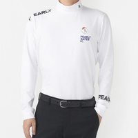 パーリーゲイツ ゴルフウェア 長袖シャツ 秋 冬 C40/1 ベア天竺長袖