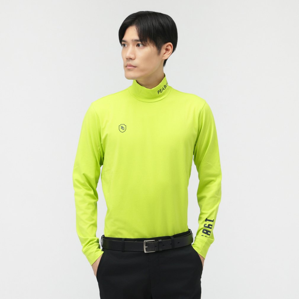 パーリーゲイツ ゴルフウェア 長袖シャツ 秋 冬 28G 綿ベア天竺 (0535266905) メンズ PEARLY GATES