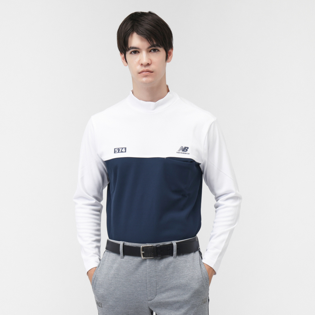 j[oX StEFA Vc H ~ L/SLEEVE MOCK NECK PULLOVER (0125267008) Y New Balance