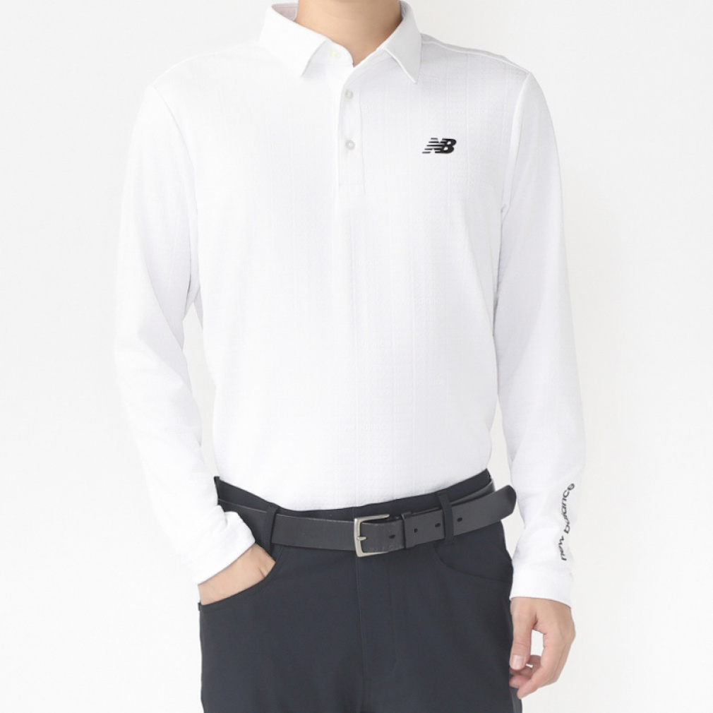 L/SLEEVE COLLAR SHIRT 0124269001(ホワイト-S)