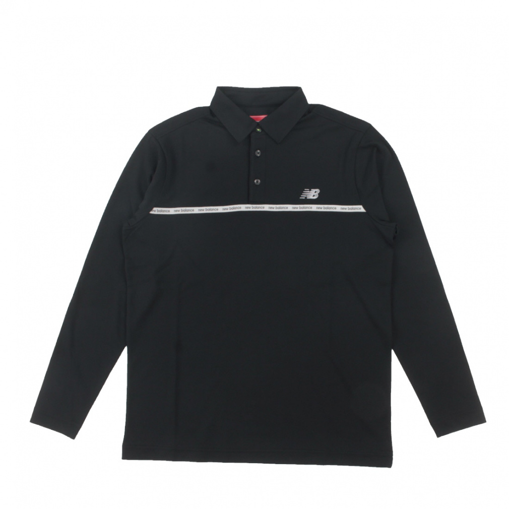 L/SLEEVE COLLAR SHIRT 0125269001(ブラック-M)