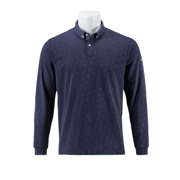 タイトリスト ゴルフウェア 長袖シャツ 秋 冬 モノグラムジャ