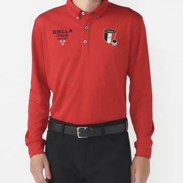 ゴルフ5限定 ジャガード長袖シャツ 784525A