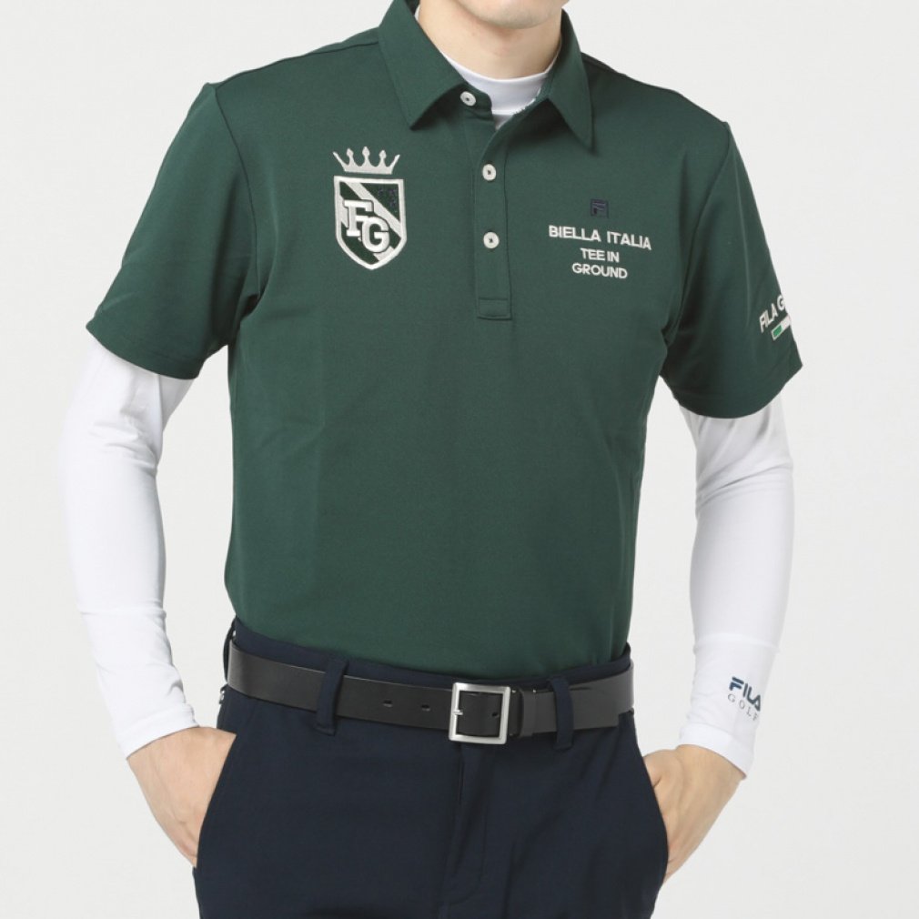 フィラ ゴルフウェア 長袖シャツ 秋 冬 半袖シャツ+インナーセット (782500) FILA