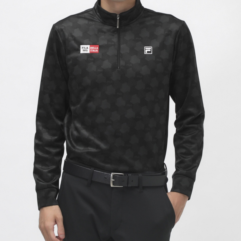 フィラ ゴルフウェア 長袖シャツ 秋 冬 裏起毛長袖シャツ (783508) メンズ FILA