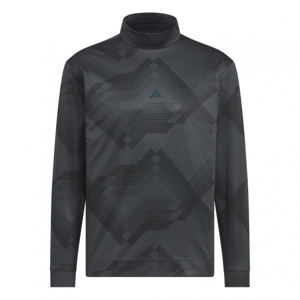 アディダス ゴルフウェア 長袖シャツ 秋 冬 コードカオス モックネック 長袖シャツ (UV660) メンズ adidas