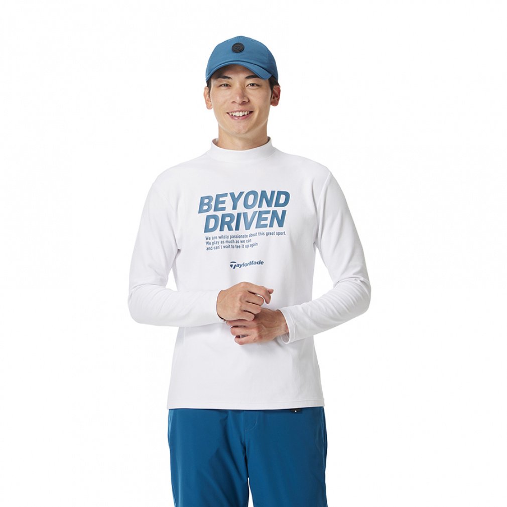 テーラーメイド ゴルフウェア 長袖シャツ 秋 冬 M BD L/S モック (UN999) メンズ TaylorMade