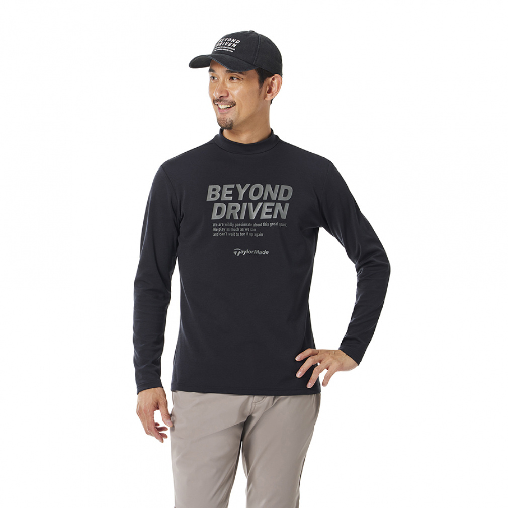 テーラーメイド ゴルフウェア 長袖シャツ 秋 冬 M BD L/S モック (UN999) メンズ TaylorMade