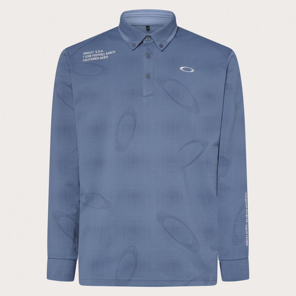 I[N[ StEFA Vc H ~ OMBLE JQ LS SHIRT (FOA408242) Y OAKLEY