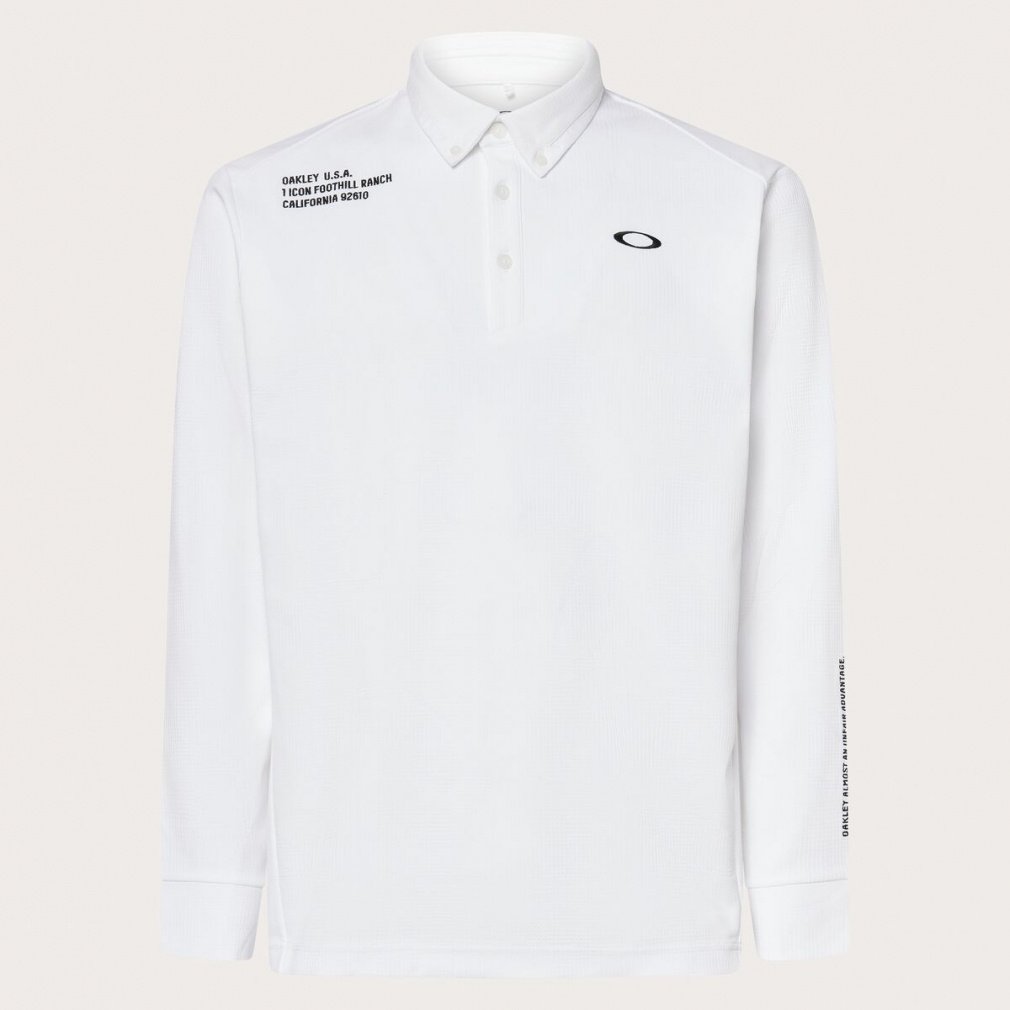 オークリー ゴルフウェア 長袖シャツ 秋 冬 OMBLE JQ LS SHIRT (FOA408242) メンズ OAKLEY