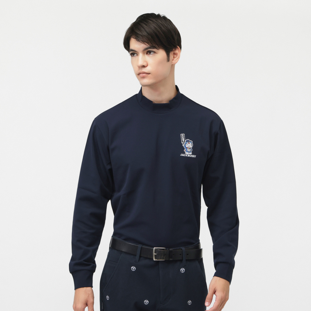 ネイビー 6サイズLL ハイネック 長袖 ジャックバニー メンズゴルフウェア ネイビー 6サイズLL ハイネック 長袖 ジャックバニー メンズゴルフ