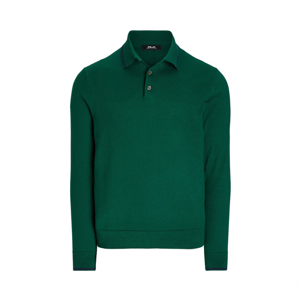 ラルフローレン ゴルフウェア 長袖シャツ 秋 冬 パフォーマンス ポロカラー セーター (FW24-2106) メンズ RALPH LAUREN