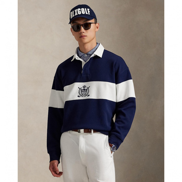 リラックス フィット クレスト ラグビー スウェットシャツ FW25-2125