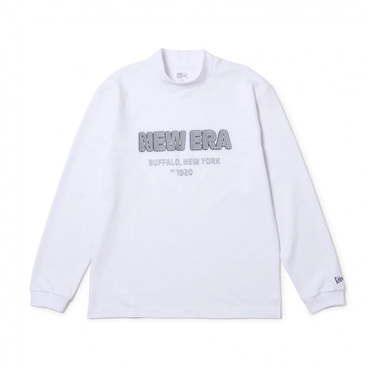 GF LS MID NECK PF TEE NEON LOGO WHI 14669859