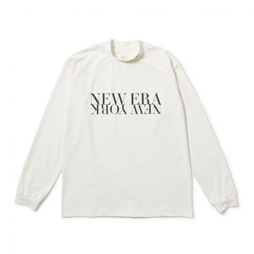 GF LS M NECK ST KNIT JERSEY TEE WHI 14669861