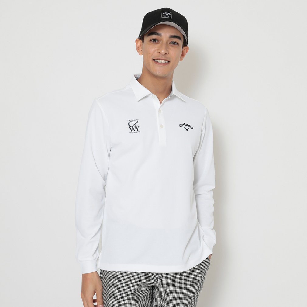 キャロウェイ ゴルフウェア 長袖シャツ 秋 冬 オニカノコ長袖シャツ (C25233100) メンズ Callaway