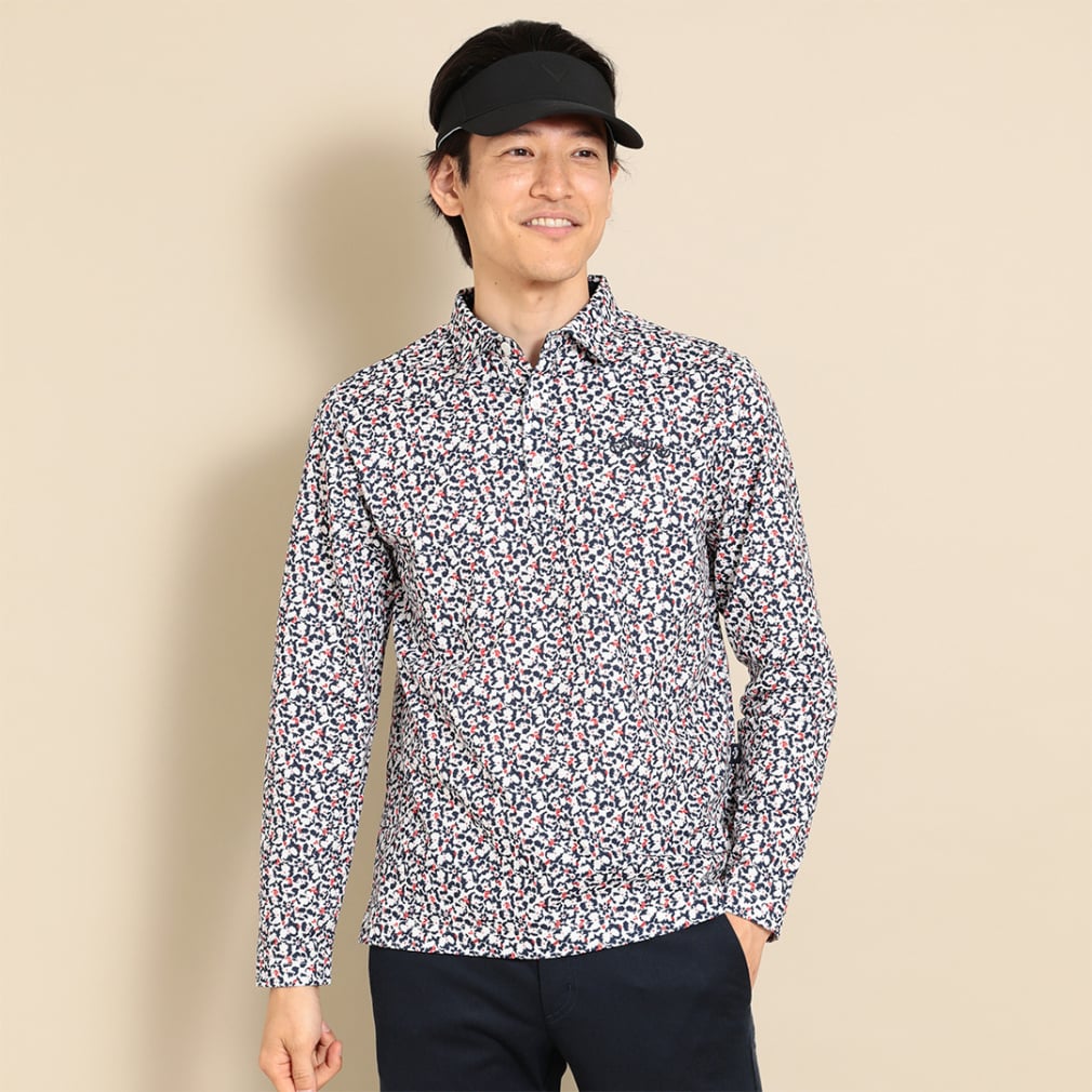 長袖シャツ C23233107(ホワイト-M)