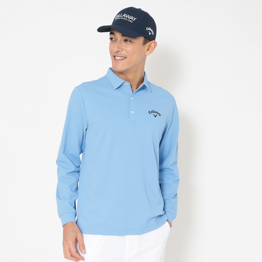 キャロウェイ ゴルフウェア 長袖シャツ 春 夏 ビッグカノコ長袖シャツ