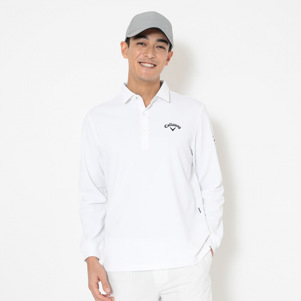 ビッグカノコ長袖シャツ C26133100(ホワイト-M)