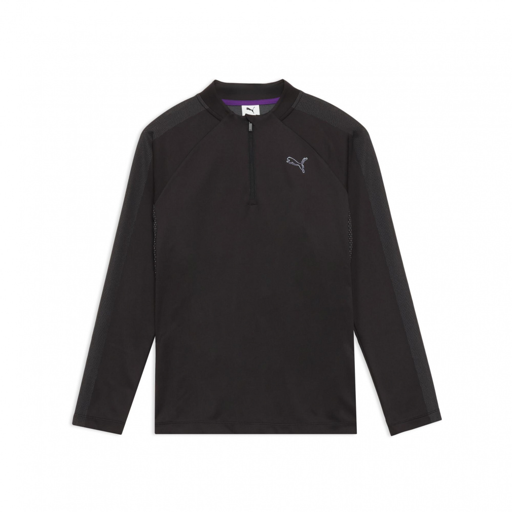プーマ ゴルフウェア 長袖シャツ 秋 冬 シャドウキャット ZIP MOCKNECK