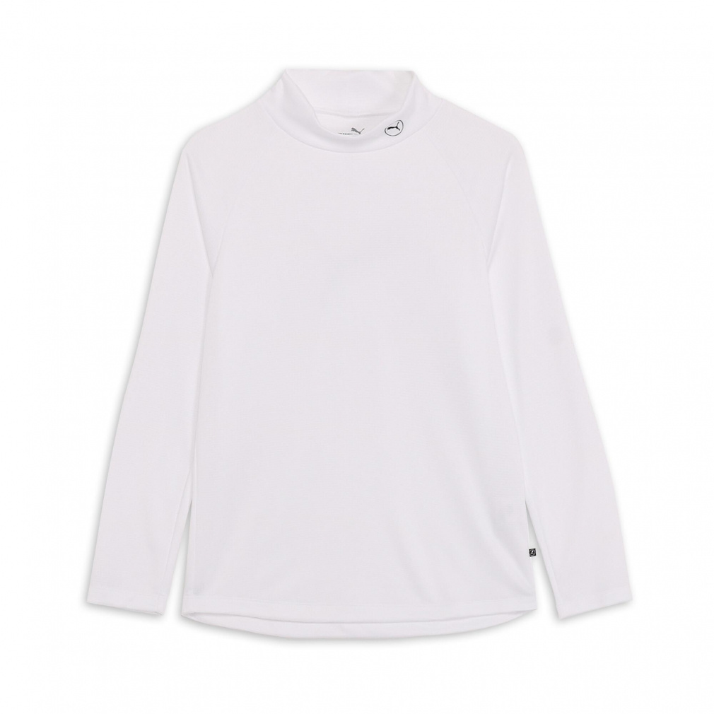 プーマ ゴルフウェア 長袖シャツ 秋 冬 ウラグリットフリースBIG CAT ラグランハイネック (630543) メンズ PUMA