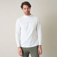 AP L/S Chest Logo Mock 7AM402