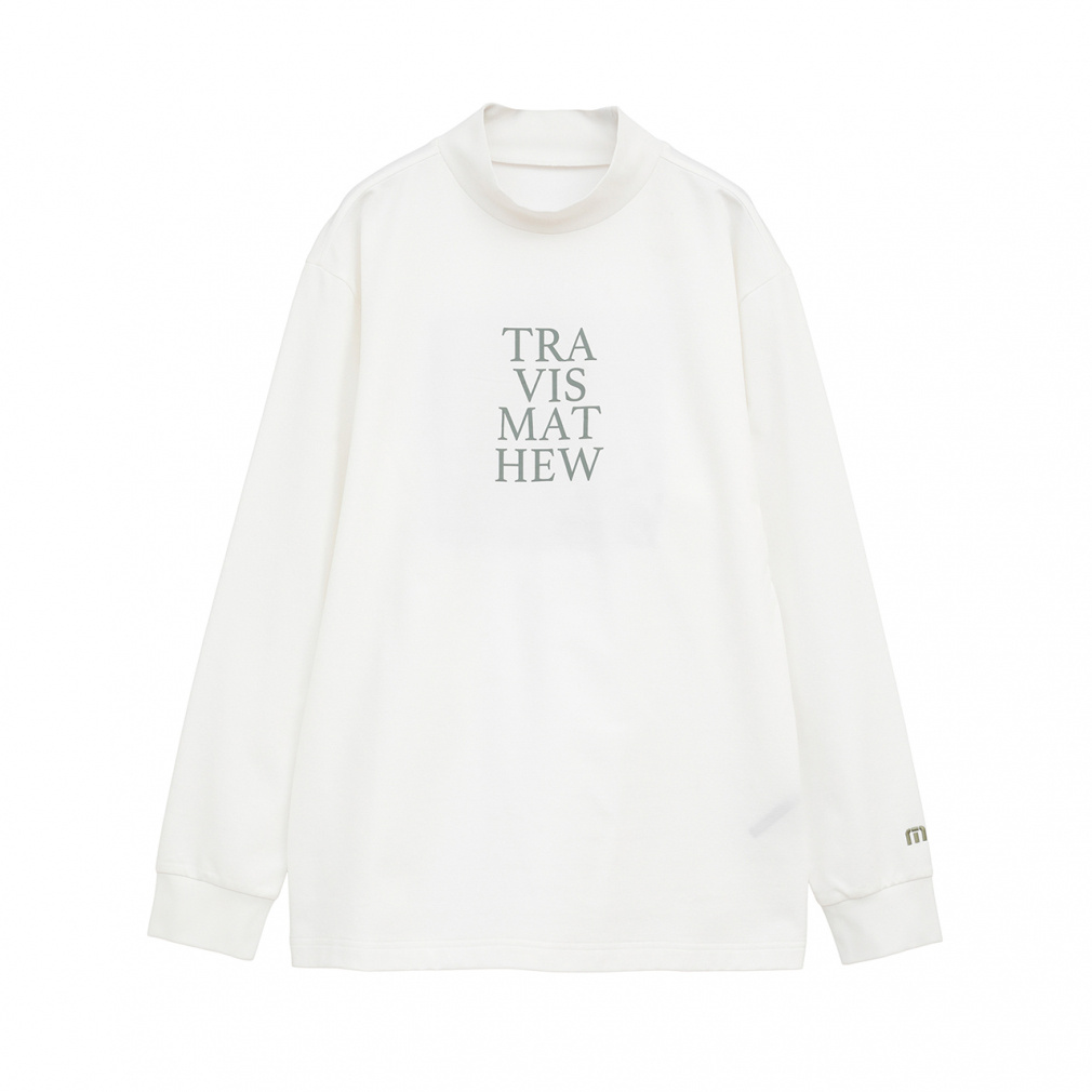 トラヴィスマシュー ゴルフウェア 長袖シャツ 秋 冬 L/S Photo Print Mock (7AM031) メンズ TravisMathew