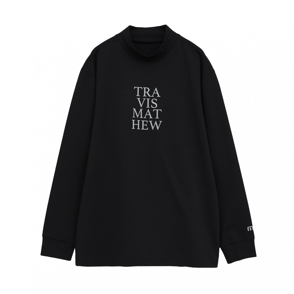 トラヴィスマシュー ゴルフウェア 長袖シャツ 秋 冬 L/S Photo Print Mock (7AM031) メンズ TravisMathew