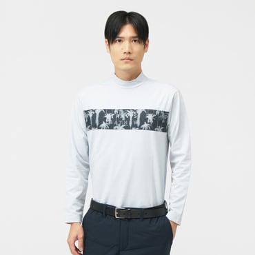 L/S Mock-Neck Tee 7AK020