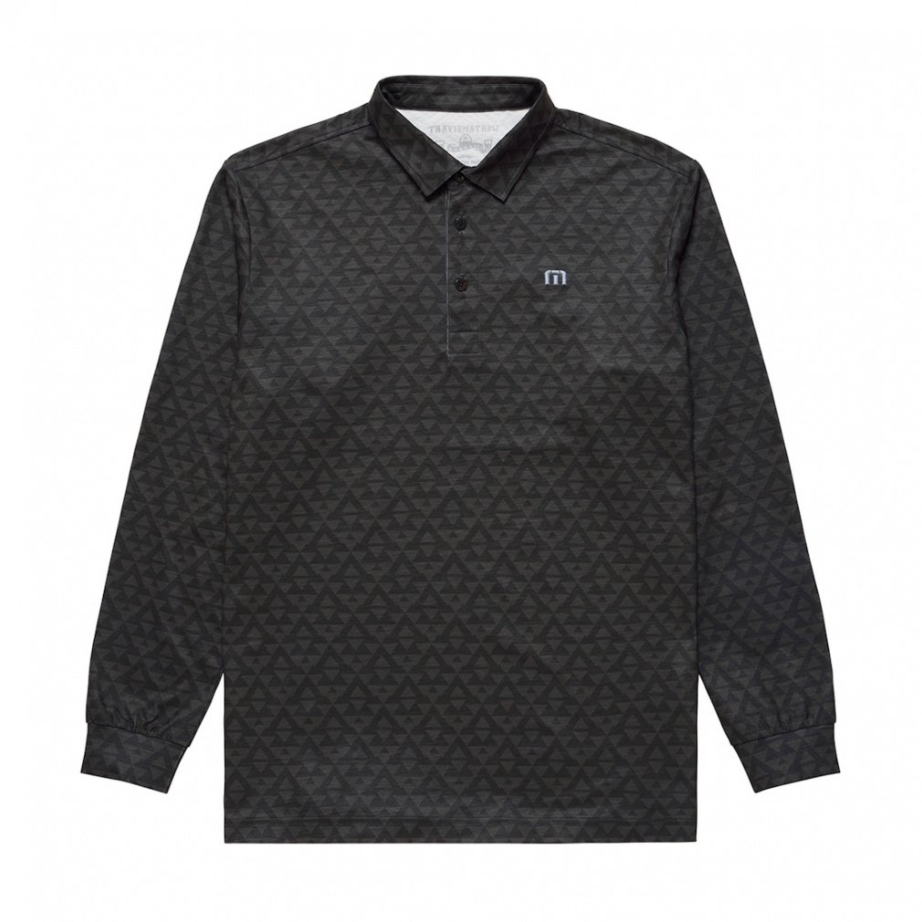 トラヴィスマシュー ゴルフウェア 長袖シャツ 秋 冬 L/S Print Polo (7AI020) メンズ TravisMathew