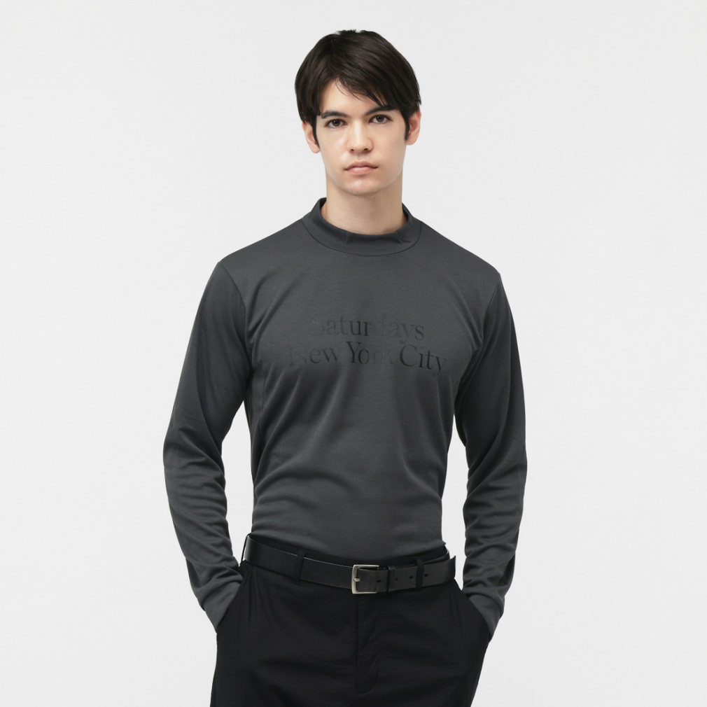 T^f[Yj[[NVeB StEFA Vc POLARTEC POWER DRY Moc LS Shirt (BGM65070) Y SATURDAYS NEW YORK CITY