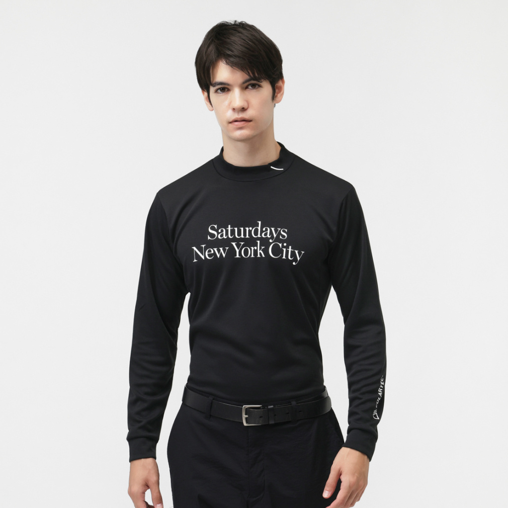 T^f[Yj[[NVeB StEFA Vc POLARTEC POWER DRY Moc LS Shirt (BGM65070) Y SATURDAYS NEW YORK CITY