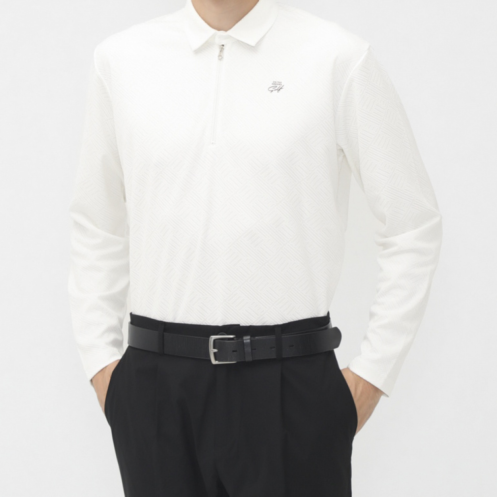 ユナイテッドアローズ ゴルフウェア 長袖シャツ 秋 冬 UAG MB GEO JQ L/SL (UAGM-24210) メンズ UNITED ARROWS