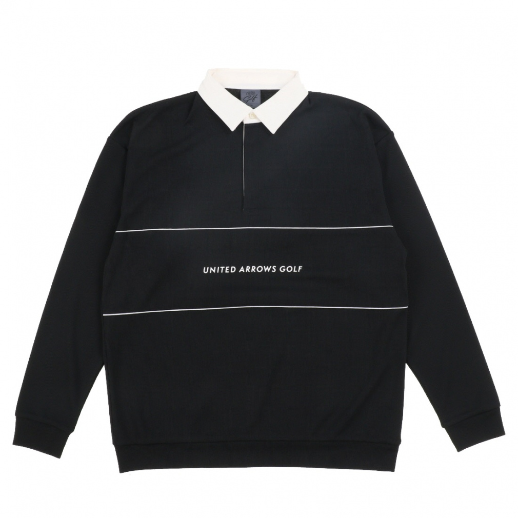 ユナイテッドアローズ ゴルフウェア 長袖シャツ 秋 冬 UAG M RUGBY PL