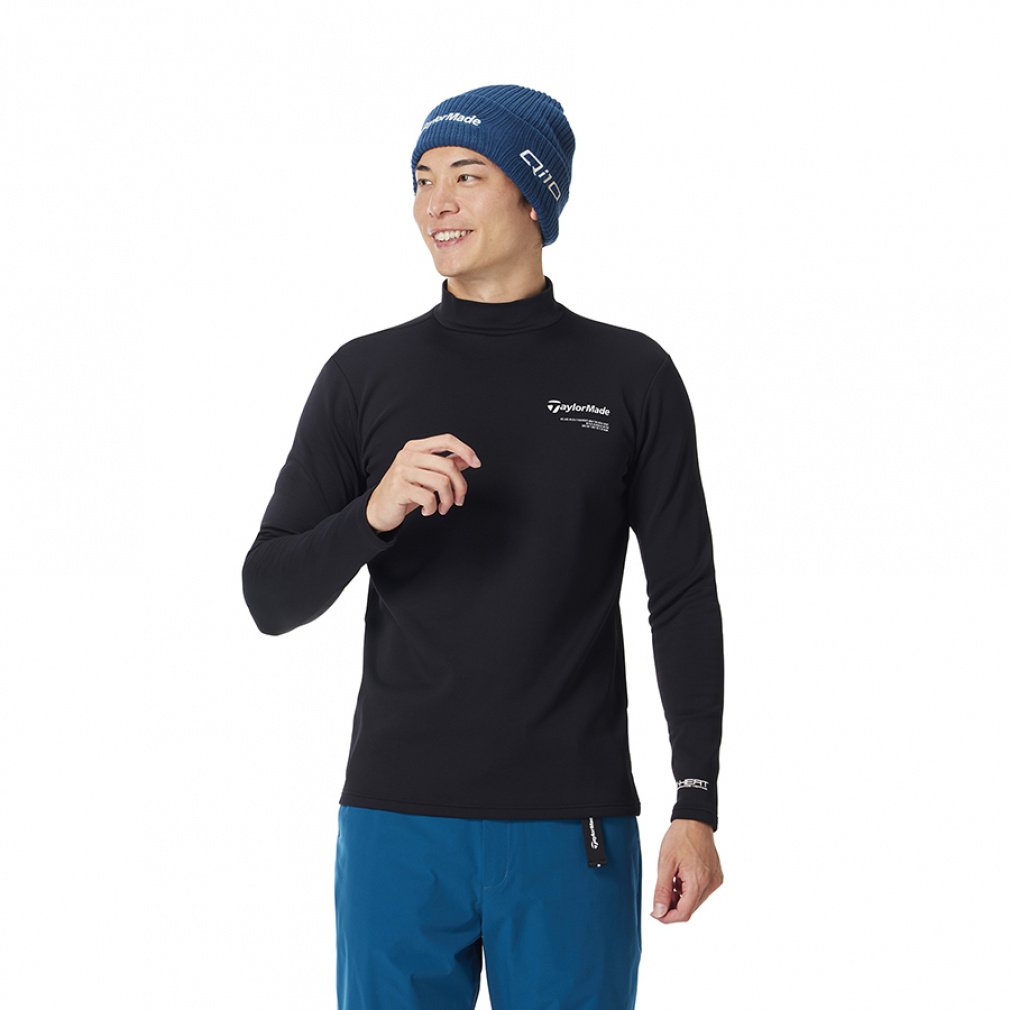 テーラーメイド ゴルフウェア 長袖シャツ 秋 冬 M T-HEAT ブラッシュドL/Sモック (TL510) メンズ TaylorMade