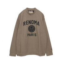 BASIC COLLEGE LOGO MOCK NECK T LS RGRC-008