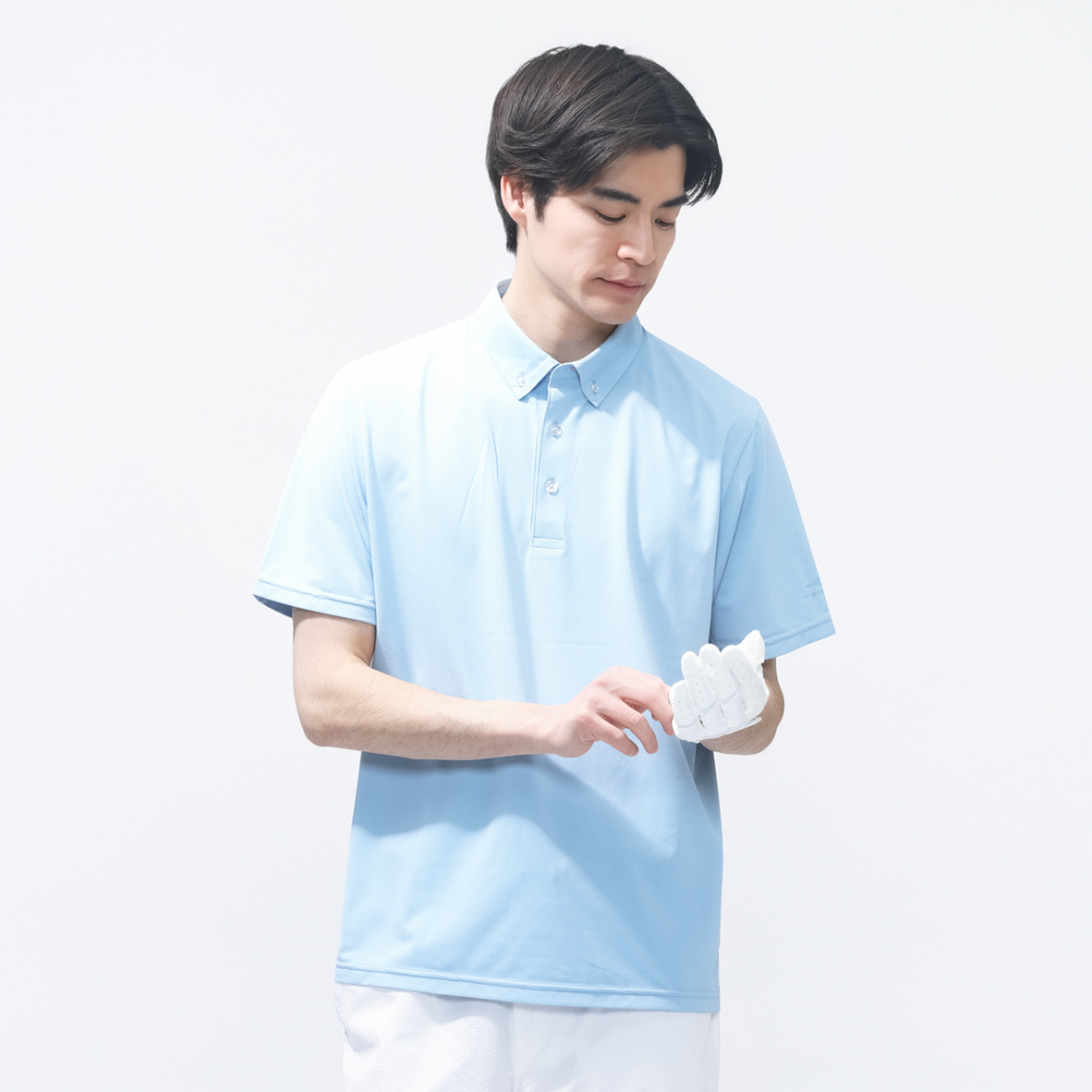 iCOOLポロシャツ TR-1H1026B-C(ペールブルー-3XL)