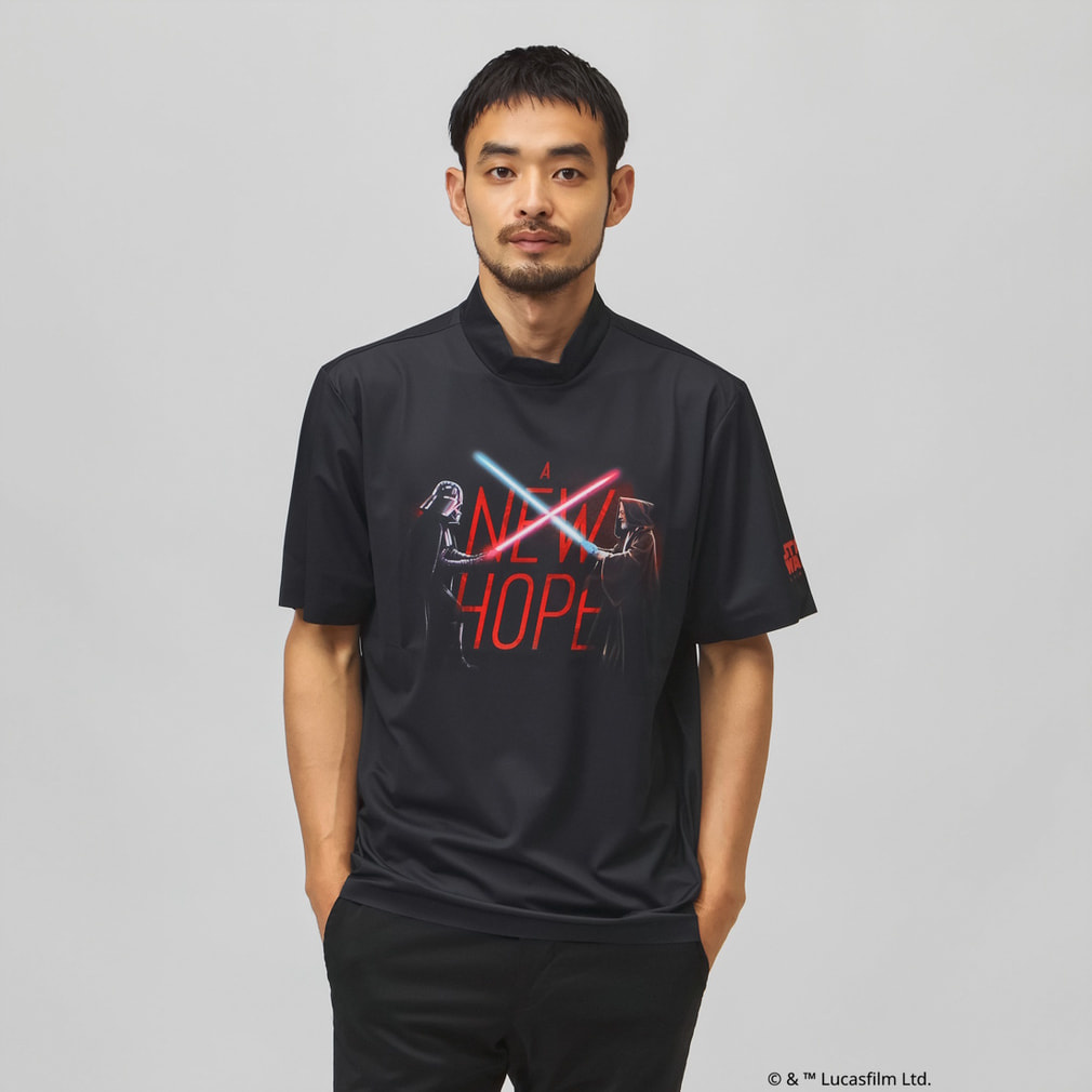 スター・ウォーズ ゴルフ 半袖シャツ アイクールグラフィックモック