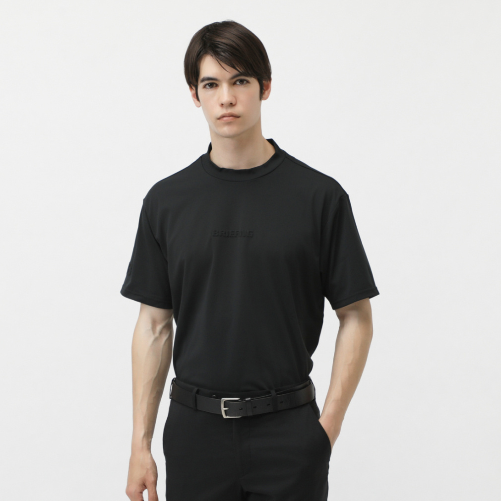 u[tBO StEFA Vc t  MS MINI 3D LOGO HIGHNECK RF (BRG251M40) Y BRIEFING