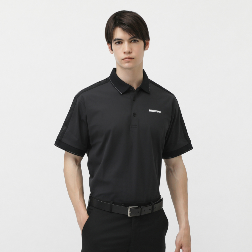 メンズウェア BRIEFING MS LOGO LINE POLO RF BRG251M41 MS LOGO LINE POLO RF BRG251M41|Alpen Online