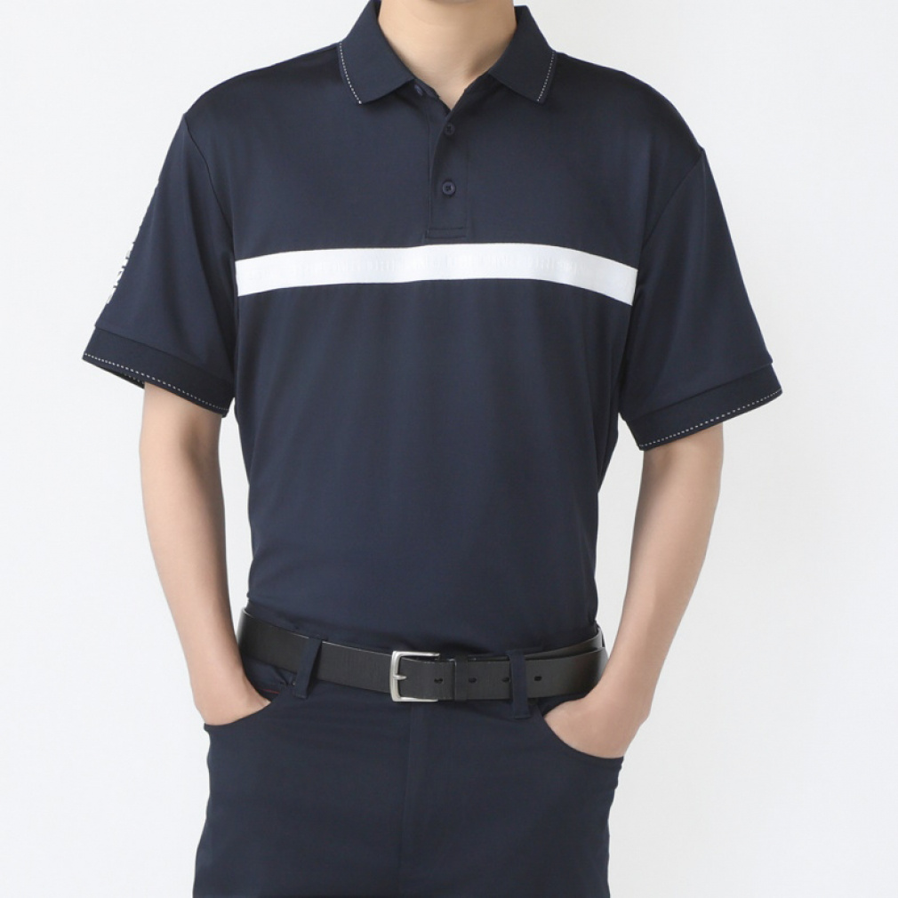 ブリーフィング ゴルフウェア 半袖シャツ 春 夏 MS SLEEVE LOGO POLO