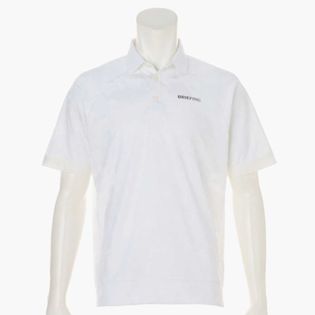 �u���[�t�B���O �S���t�E�F�A �����V���c �t �� MS CAMO JQ POLO RF (BRG261M63) �����Y BRIEFING