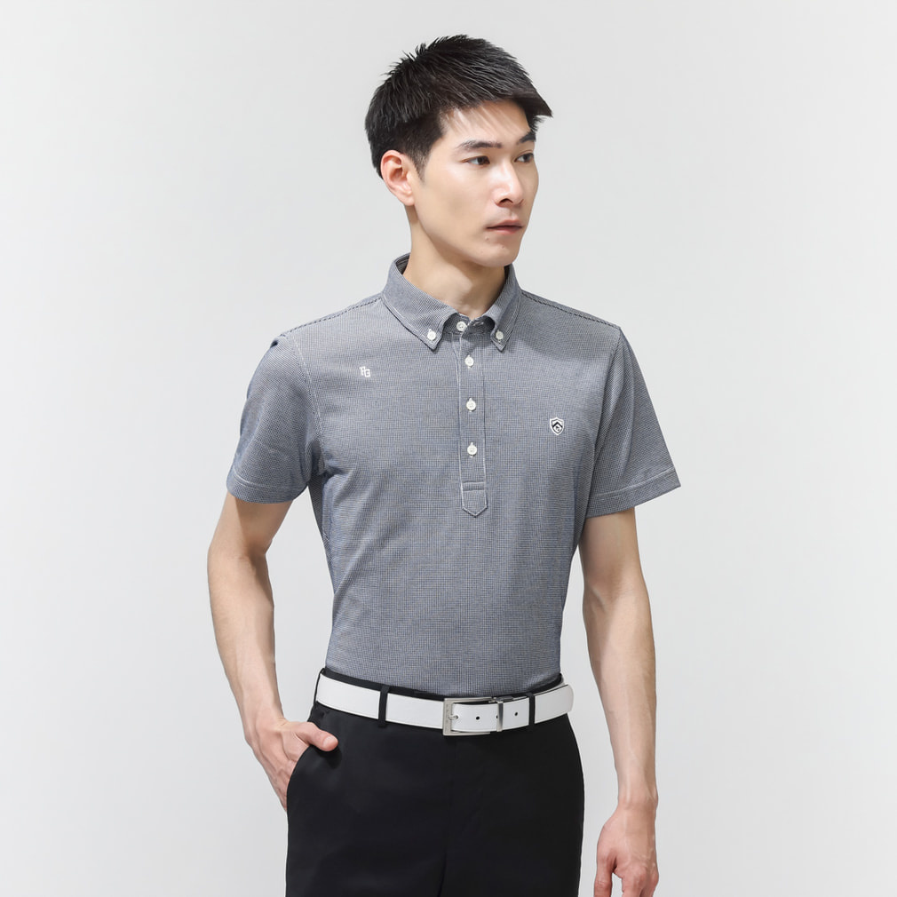 40/2×FDエコロジスタ225dリバーシブル鹿の子 0536160302(ダークブルー-M)