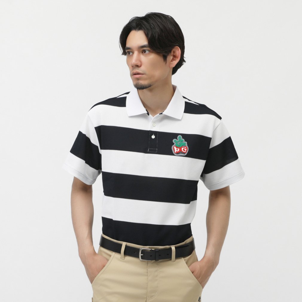 ⛳️ゴルフ　パーリーゲイツ メンズ　半袖　ホワイト　ネイビー　二枚セット ⛳️ゴルフ パーリーゲイツ メンズ 半袖 ホワイト ネイビー 二枚